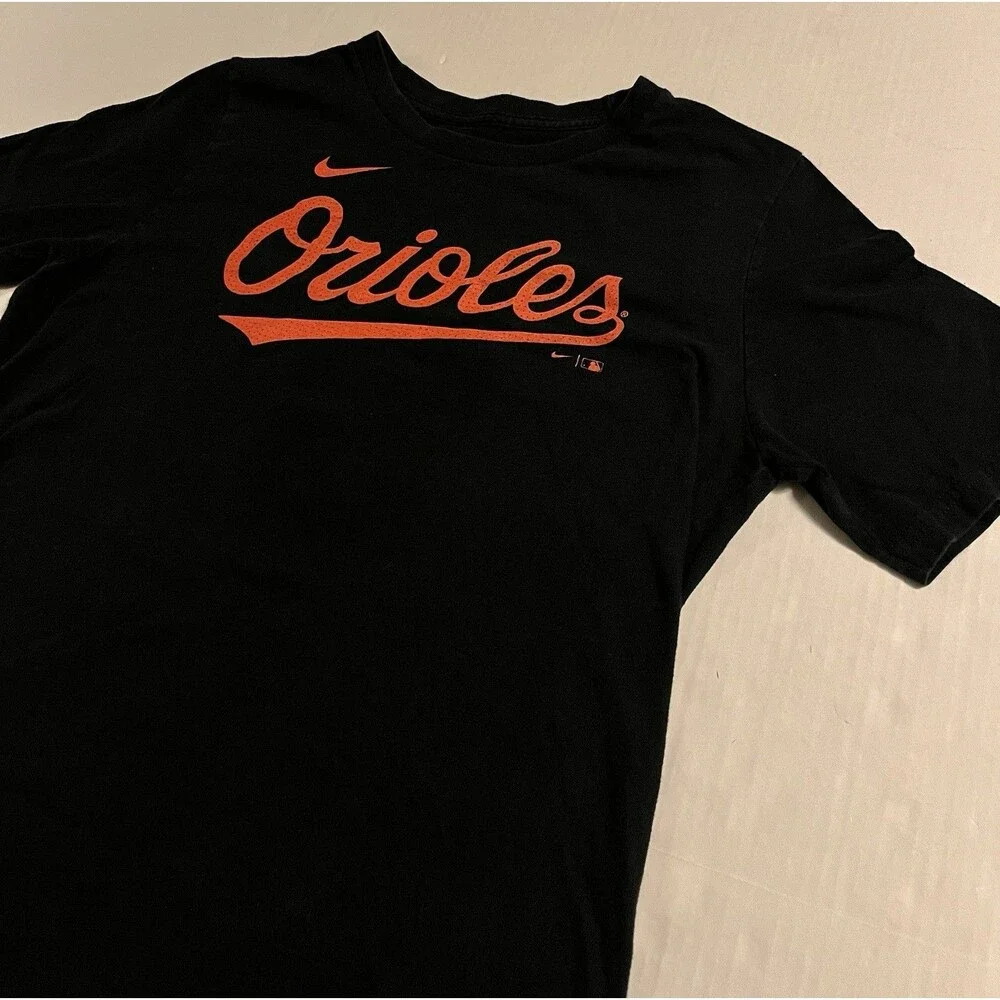 Nike Baltimore Orioles MLB Cal Ripken Jr #8 Jersey T-Shirt Youth Boys XL Black